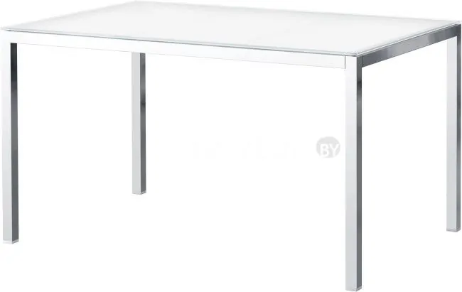 Кухонный стол Ikea Торсби (стекло белый) 292.272.44