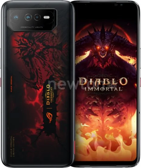 Телефон ASUS ROG Phone 6 Diablo Immortal Edition 16GB/512GB (адский красный)