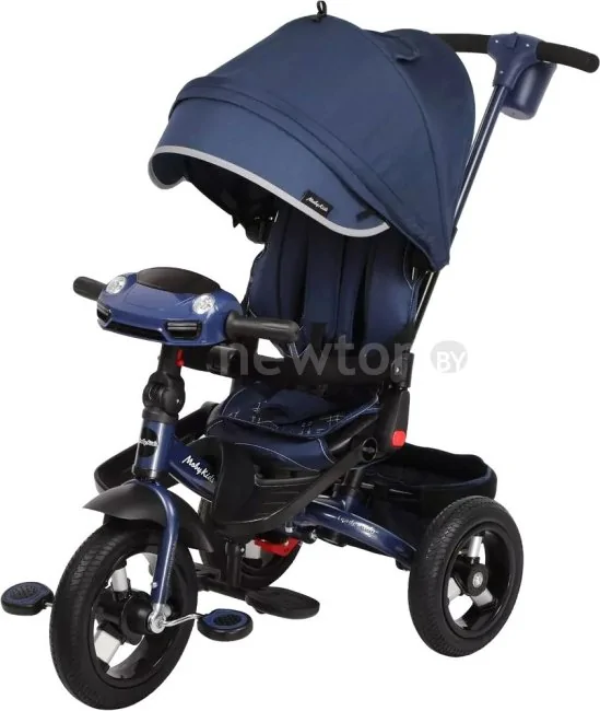 Детский велосипед Moby Kids Leader 360 12x10 AIR Car 641210 (темно-синий)