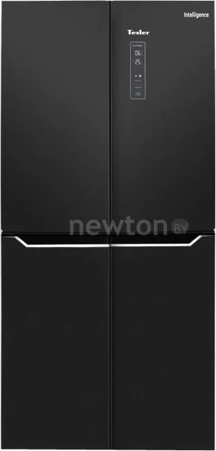 Четырёхдверный холодильник Tesler RCD-480I Graphite