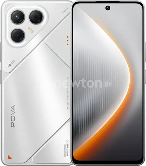 Телефон Tecno Pova 7 5G 8GB/128GB (волшебный серебристый)