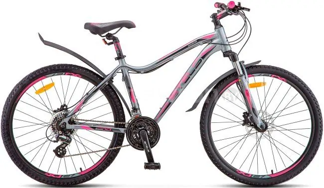 Велосипед Stels Miss 6100 D 26 V010 (серый, 2019)