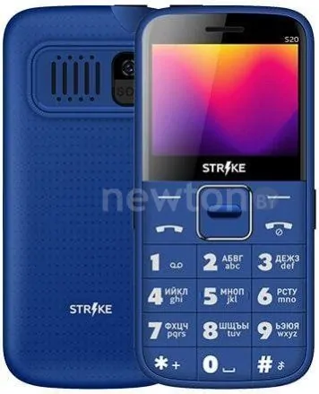 Телефон Strike S20 (синий)