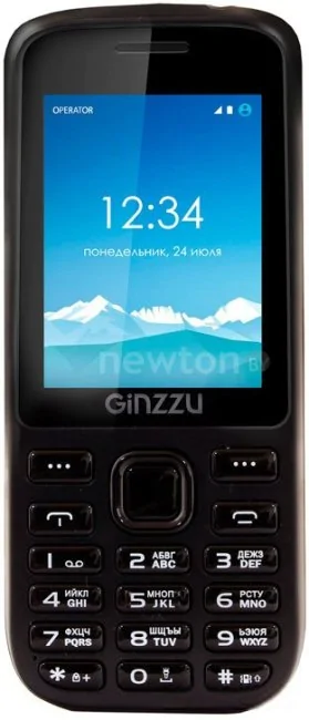 Телефон Ginzzu M201 Black