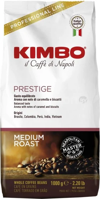 Кофе Kimbo ESPRESSO BAR Prestige в зернах 1000 г