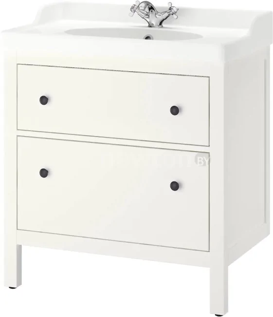 Ikea Тумба с умывальником Хемнэс/Рэттвикен 492.936.62