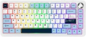 Клавиатура Ajazz AK820 Max Plus (белый/голубой, Ajazz Daydream)