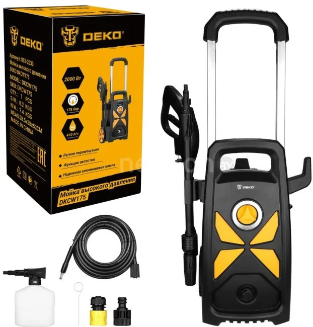 Мойка высокого давления Deko DKCW175 083-2030