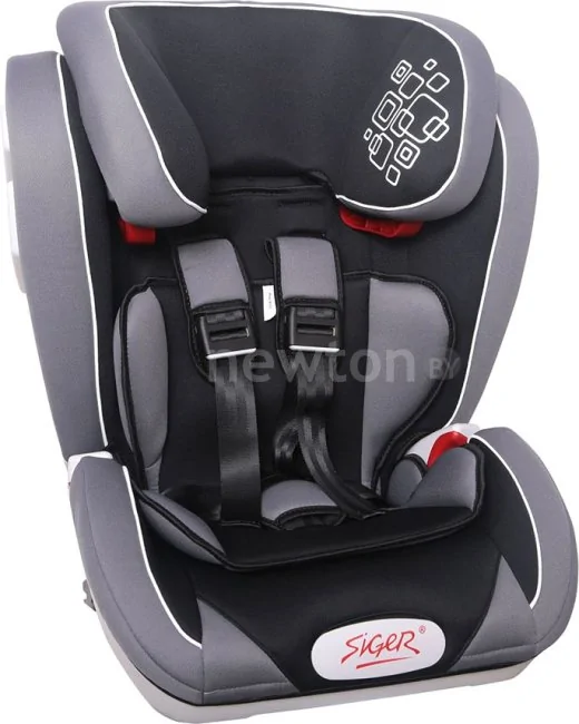 Детское автокресло Siger Индиго Isofix (серый) [KRES1516]