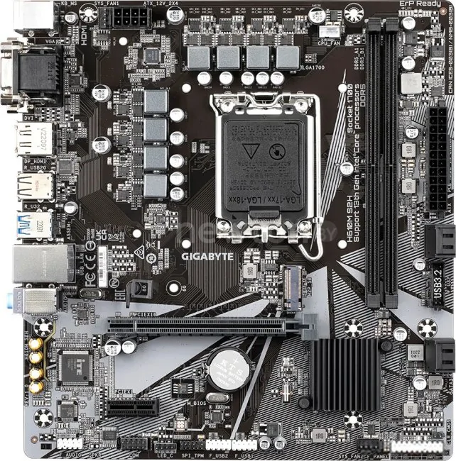 Материнская плата Gigabyte H610M S2H (rev. 1.0)