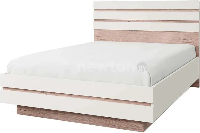 Кровать Anrex Lima 140x200 с ПМ (персидский жемчуг/мадура)