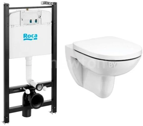 Унитаз подвесной Roca Debba Round Pack 893104980