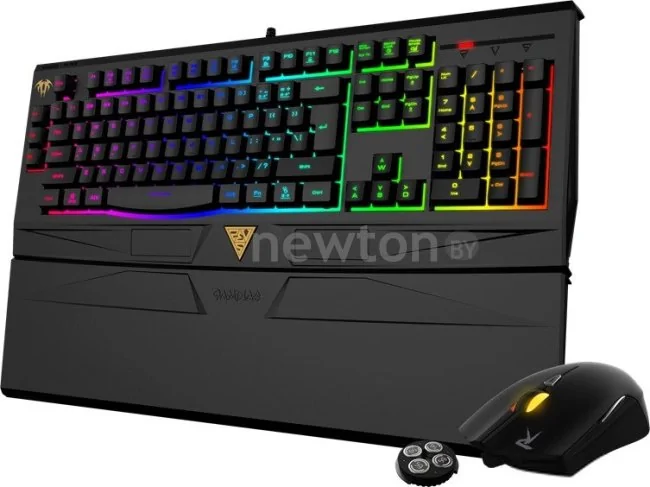 Мышь + клавиатура Gamdias Ares 7 Color + Ourea FPS