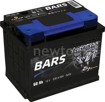 Автомобильный аккумулятор BARS 6CT-60 АПЗ о.п. L2B (60 А·ч)