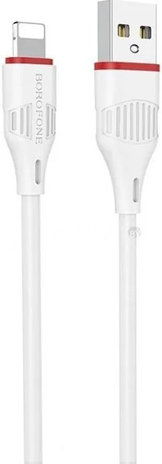 Кабель Borofone BX17 Lightning 1 м (белый)