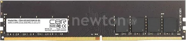 Оперативная память CBR 16ГБ DDR4 2666 МГц CD4-US16G26M19-01