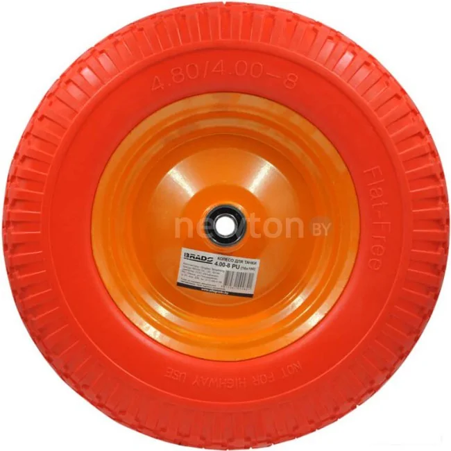 Колесо для тачки Brado 4.00-8 PU (16x100) 4812561002821