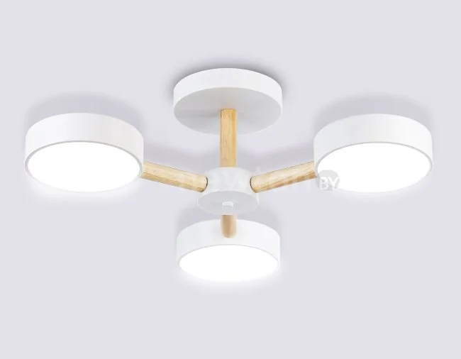 Припотолочная люстра Ambrella FL4821/3 WH