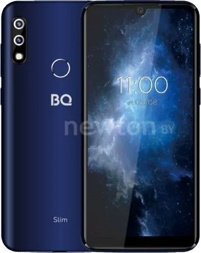 Телефон BQ-Mobile BQ-6061L Slim (черный/синий)