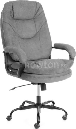 Офисное кресло TetChair Comfort Lux (22) metalBL (ткань серый KUB 05)