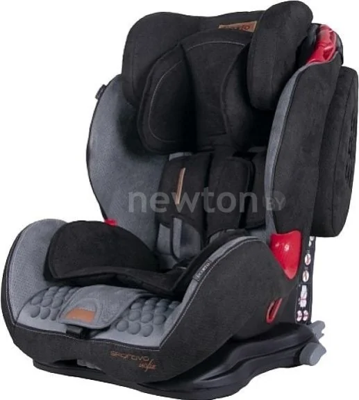 Детское автокресло Coletto Sportivo Isofix 2019 (серый/черный)