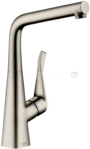 Смеситель Hansgrohe M711-H320 73813800 (стальной)