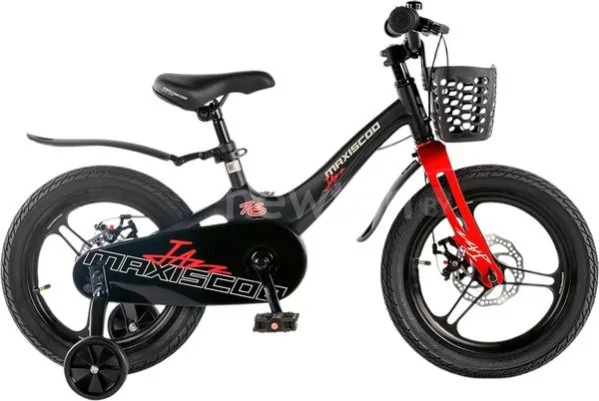 Детский велосипед Maxiscoo Jazz Pro 16 2025 MSC-J1645P (обсидиан)