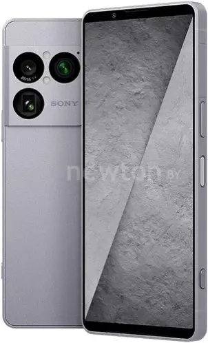 Телефон Sony Xperia 1 VIII XQ-GE74 12GB/512GB (иолитовый серебристый)