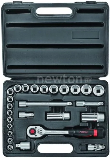 Набор трещотка с головками Force 3261-9 (26 предметов)