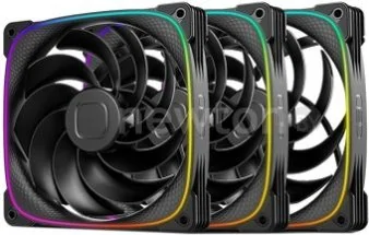 Комплект вентиляторов для корпуса Geometric Future Squama 2503R-14 Triple Pack (черный)