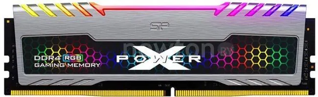 Оперативная память Silicon-Power XPower Turbine RGB 16GB DDR4 PC4-28800 SP016GXLZU360BSB