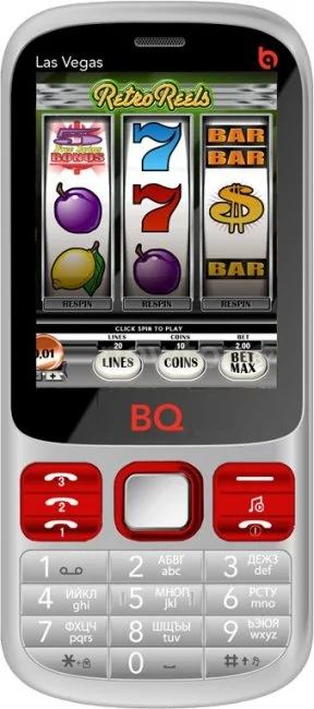Телефон BQ-Mobile Las Vegas White [BQM-2601]