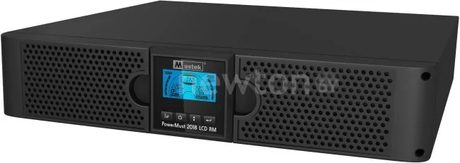 Источник бесперебойного питания Mustek PowerMust 2018 LCD (2KVA), Rack Mount, IEC [98-ONC-R2018]