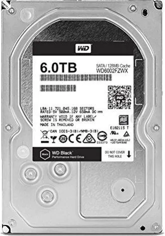 Жесткий диск WD Black 6TB [WD6002FZWX]