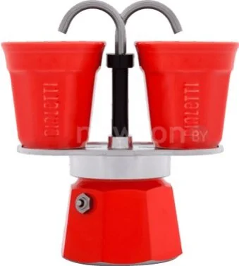 Гейзерная кофеварка Bialetti Mini Express Strawberry