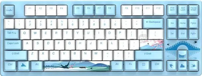 Клавиатура Dareu A87L (голубой)
