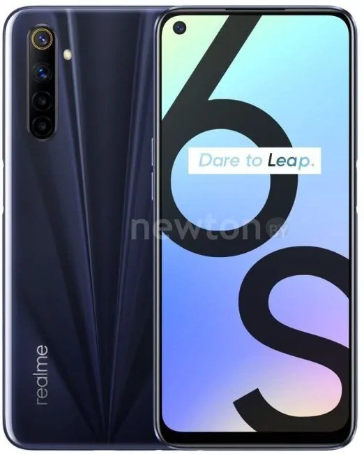 Телефон Realme 6S 6GB/128GB международная версия (черный)