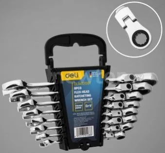Набор ключей Deli DL140208T (8 предметов)