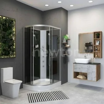 Душевая кабина Niagara NG-3512-14RBKG 120x80