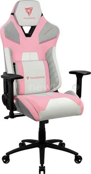 Кресло ThunderX3 TC5 MAX (бело-розовый)