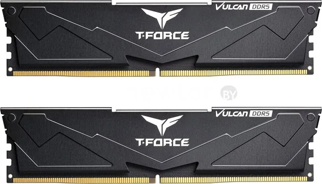 Оперативная память Team T-Force Vulcan 2x32ГБ DDR5 6400 МГц FLBD564G6400HC34BDC01