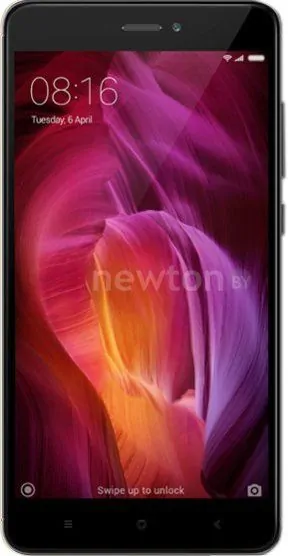 Телефон Xiaomi Redmi Note 4 Global 3GB/32GB (темно-серый) [2016102]