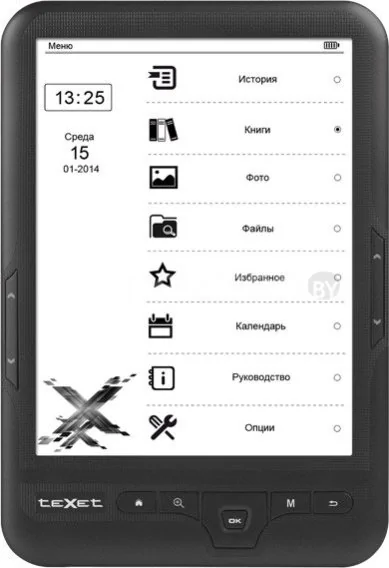 Электронная книга TeXet TB-418FL