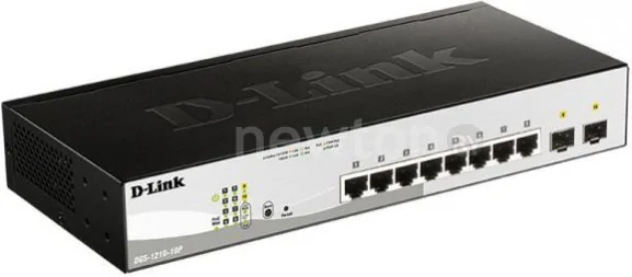 Настраиваемый коммутатор D-Link DGS-1210-10P/F3A