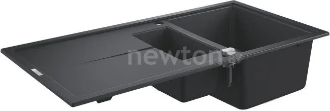 Кухонная мойка Grohe K400 60-C 100/50 1.5 31642AP0 (черный гранит)