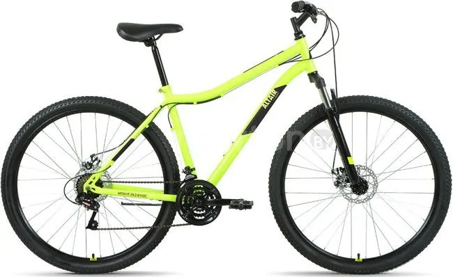 Велосипед Altair MTB HT 29 2.0 D р.21 2022 (ярко-зеленый/черный)