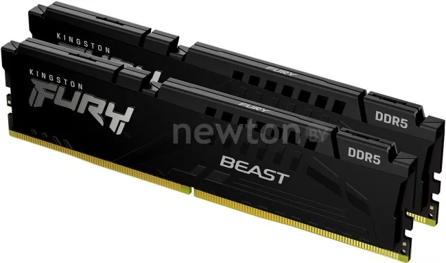 Оперативная память Kingston FURY Beast 2x32ГБ DDR5 5200МГц KF552C36BBEK2-64
