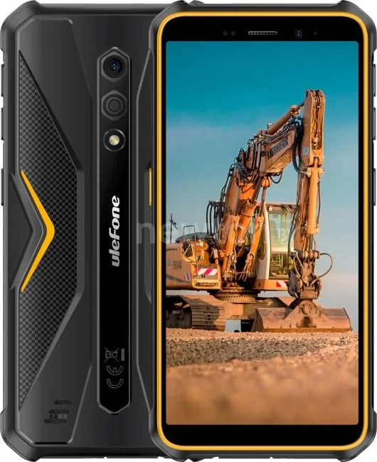 Телефон Ulefone Armor X12 3GB/32GB (черный/оранжевый)