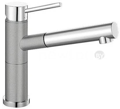 Смеситель Blanco Alta-S Compact Silgranit (алюметаллик) [515326]