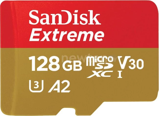 Карта памяти SanDisk Extreme microSDXC SDSQXAA-128G-GN6MN 128GB